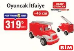 UÇAR OYUNCAK İTFAİYE 43 CM indirimli fiyat UÇAR OYUNCAK İTFAİYE 43 CM fiyat ve kampanya bilgisi